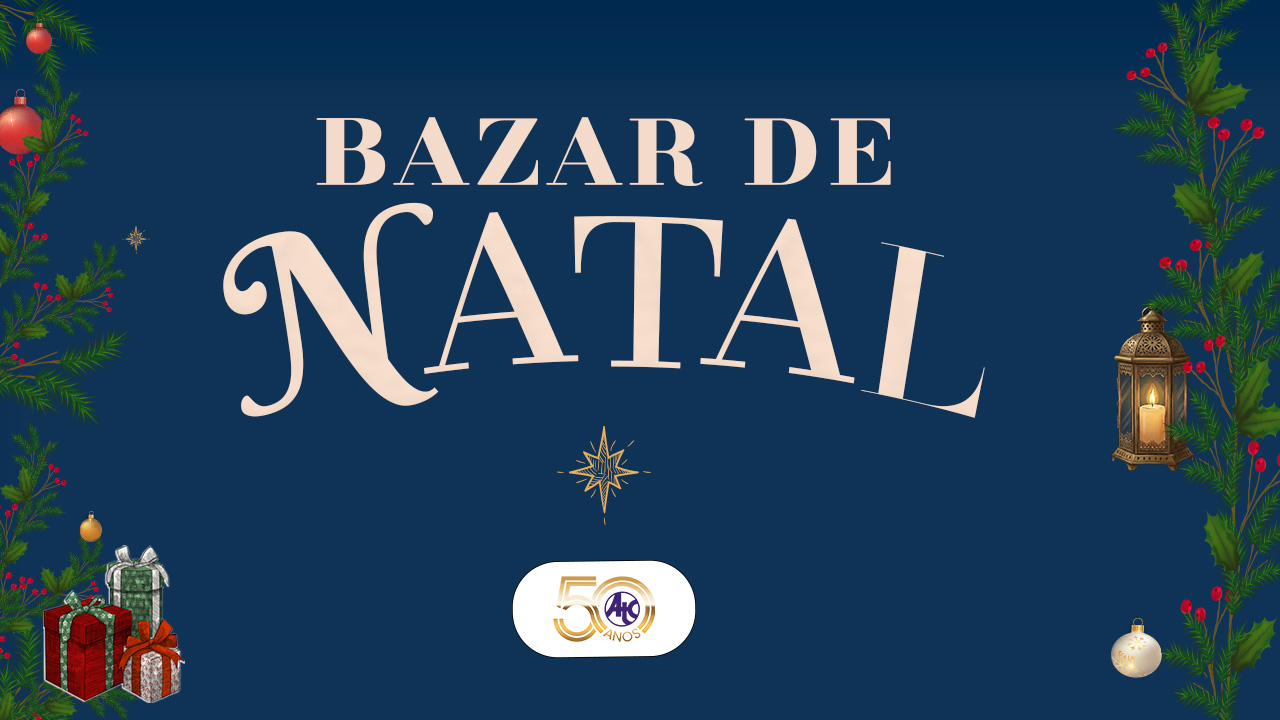 Bazar de Dia de Natal: Quer ser um expositor?